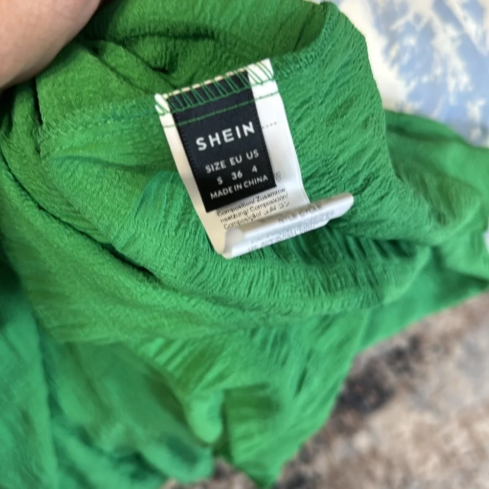 SHEIN Green Tiered Maxi Sundress - Picture 6 of 6